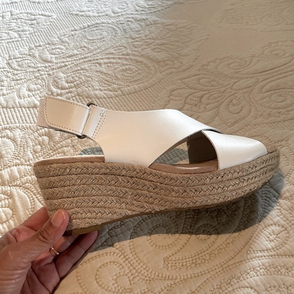 White Wedge Shoes - Picture 4 of 9